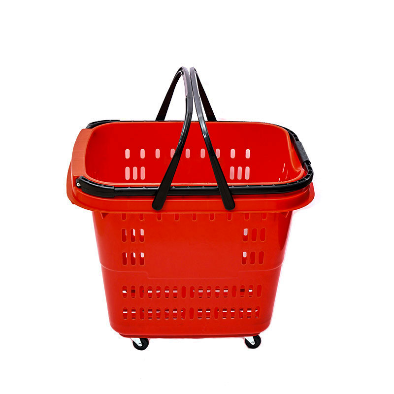 XC-B-12.-Plástico-suporte-cesta-de-compras-+-supermercado-compras-fácil de usar,-compras-plástico-personalizado-cor fixa-especificações