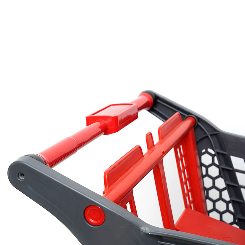 XC-PST-1. Carrinho de compras de plástico + compras de supermercado fáceis de usar especificações fixas de cores personalizadas de plástico